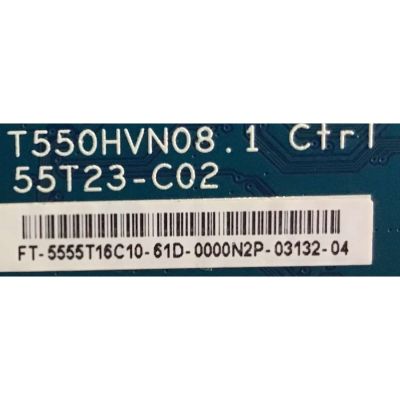 KIT DE TARJETAS PARA TV INSIGNIA / NUMERO DE PARTE MAIN 193469 / RSAG7.820.6492/ROH / LTDN55K220US(0) / 193468 / T-CON 5555T16C10 / 55T23-C02 / 55.55T16.C10 / T550HVN08.1 / FUENTE 193347 / RSAG7.820-6106/ROH / PANEL HD550DF-B52 / MODELO NS-55D510NA17 - Imagen 4